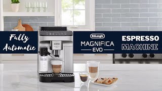 De’Longhi Magnifica Evo Automatic Espresso amp Coffee Machine With Manual Frother [upl. by Bloomer580]