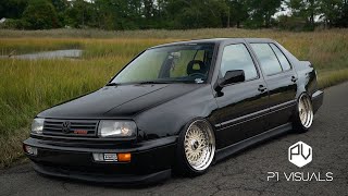 Anthonys Bagged Vento Mk3 VR6 Jetta [upl. by Nemhauser734]