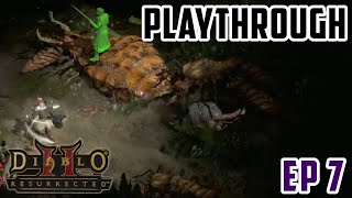 Diablo 2 Resurrected Play Through EP 7 [upl. by Ellersick]