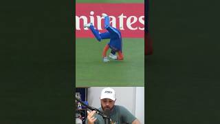 This wicket keeper loves to dive a breakdown cricket india worldcup [upl. by Yanehc492]