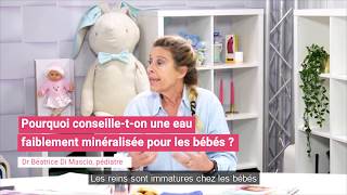 Pourquoi choisir une eau faiblement minéralisée pour les bébés [upl. by Anide]