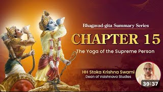 Bhagavad Gita Summary Series  Chapter 15  Bhagavad Gita in English [upl. by Lebyram]