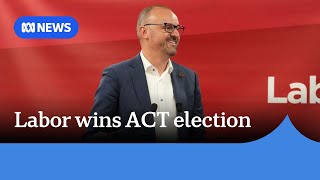 ACT election sees Labor’s seventh consecutive win independent surge  ABC News [upl. by Ardussi]