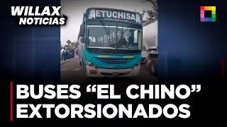 Willax Noticias  AGO 21  quotLOS CHINOSquot DEJARÁN DE CIRCULAR POR MIEDO A EXTORSIÓN  Willax [upl. by Koorb]