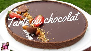 🍫RECETTE TARTE AU CHOCOLAT FACILE  LINSTANT CARAMEL [upl. by Guntar]