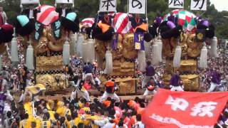 2011 新居浜太鼓祭り 山根グラウンド7 中萩地区よせ太鼓 [upl. by Fleming]