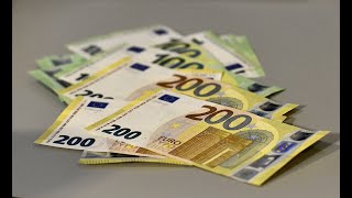 EZB hat neue Noten für sicheres großes Geld [upl. by Ardnuassak]