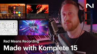 Making an electronic track with Komplete 15  Native Instruments [upl. by Hirz]