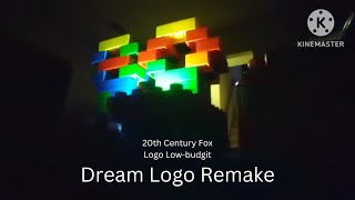 20th Century Fox Logo Lowbudgit Dream Logo remake [upl. by Akinet691]