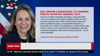 Cristian Pîrvulescu despre șefia NATOȘtiri B1TV3 apr 2024 [upl. by Malcom299]