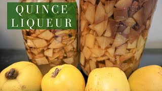 HOMEMADE QUINCE LIQUEUR [upl. by Ettenowtna]