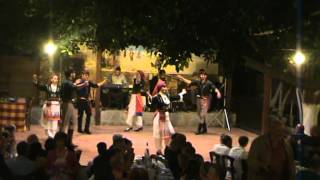 Greek night in Arolithos  Chaniotis  Cretan dances [upl. by Pren299]