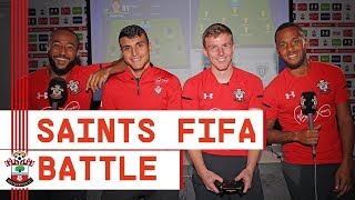 FIFA 19 BATTLE  Elyounoussi v Targett with Redmond and Bertrand on commentary 😅 [upl. by Ruyam955]