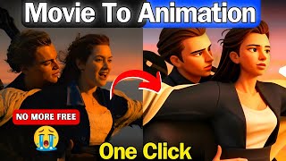 Movies ko Cartoon me Convert karke Upload karo  Domo AI Video Generator Tutorial [upl. by Dominick287]