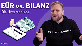 EinnahmenÜberschussRechnung vs Bilanz  Das sind die Unterschiede  EÜR amp GuV [upl. by Atteuqnas140]