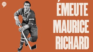 1955 Lémeute Maurice Richard  LHistoire nous le dira 50 avec Benoît Melançon [upl. by Marigolda]