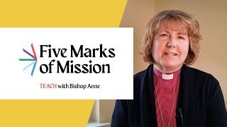 With Bishop Anne  Five Marks of Mission  Teach [upl. by Dlnaod]