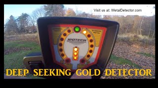 Makro JeoTech Deep Seeking Metal Detector Review English [upl. by Olenta]