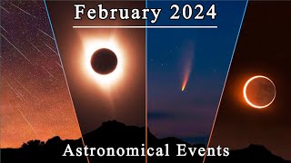 Astronomical Events In February 2024 Dont Miss These Events😱 [upl. by Firehs]