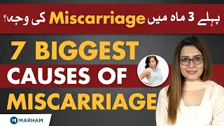 7 Biggest Causes of Miscarriage  Early Miscarriage Symptoms [upl. by Hebbe500]