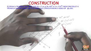 How to construct a similar triangle [upl. by Lowenstern637]