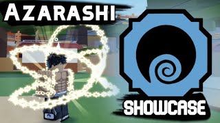 AZARASHI FULL SHOWCASE EN ESPAÑOL  SHINDO LIFE 🐸 [upl. by Aynwat]