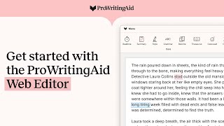 Get started with the ProWritingAid Web Editor [upl. by Elaine]