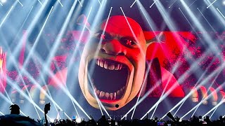 Excision Shrek Visual  Austin 2024 [upl. by Kartis110]