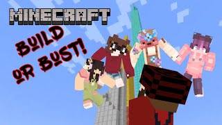 I Challenged 4 AMAZING Minecraft Builders to a Build or Bust Competition [upl. by Jessa]