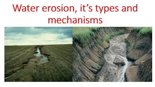 Water erosion and its types  PowerPoint Nalvidhai Tamil  By Agri Student [upl. by Alcine]