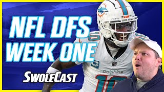 DraftKings DFS NFL Week 1 Picks  Swolecast First Look [upl. by Thier532]