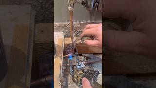 Installing a new column radiator plumbing plumber [upl. by Enitram720]