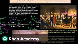 Birth of the US Constitution  US History  Khan Academy [upl. by Nereen]