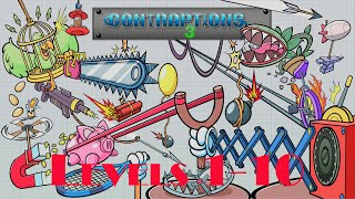 Contraptions 3 Levels 110 Walkthrough No Commentary and with mistakes [upl. by Alacim953]