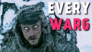 Every Warg in Game of Thrones [upl. by Hannej914]