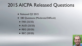 AICPA Released CPA Exam Questions  CPA Review  Another71 [upl. by Audwen472]