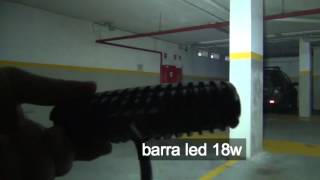 barra led 18w [upl. by Dinse]