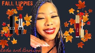 Discover the Secrets of the Best Fall Lippies  Lip Swatches Included 💋 [upl. by Immas670]