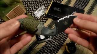 KABAR Small TDI Knife REVIEW amp DEMO [upl. by Ecilegna]