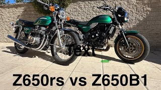 Z650 RS vs Z650B1 [upl. by Ethyl]