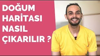 Doğum Haritası Nasıl Çıkarılır  Kenan Yasin ile Astroloji [upl. by Enerod]