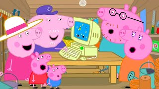 Grandpa Pigs Super Computer 👾  Peppa Pig Official Full Episodes [upl. by Meade35]