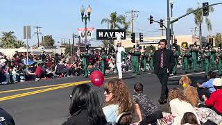 Summit Collegiate High School Marching Band Porterville Veteran’s Day Parade 2023 [upl. by Zubkoff467]