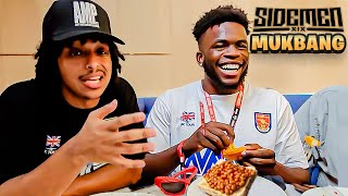 SIDEMEN RESTAURANT MUKBANG WITH DAVIS [upl. by Laenahtan746]