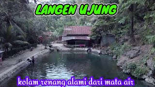 Kolam renang mata air di kaki bukit langenujung [upl. by Dickenson]