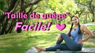 4 exos pour affiner la taille sans crunchs sans maux de dos [upl. by Dnumsed]