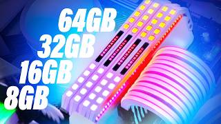 Wie viel RAM braucht man 2024 8GB vs 16GB vs 32GB vs 64GB [upl. by Mile973]