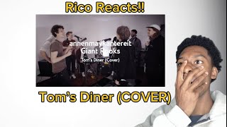 Toms Diner Cover  AnnenMayKantereit x Giant Rooks  RICO REACTS reaction ricoreacts [upl. by Coltin]