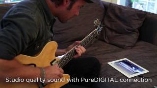 How to plug your guitar into iPad and GarageBand [upl. by Attegroeg]