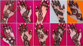 Simple Mehndi Design  Back Hand Mehndi Design  Eid Special Mehndi Design 2024 [upl. by Demetria]